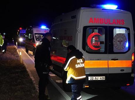 Alkollü sürücünün kullandığı otomobil takla attı: 1’i ağır 3 yaralı