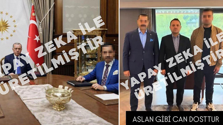 Ankara'da yapay zeka manipülasyonu: Kamu görevlileriyle yan yana fotoğraf paylaşıp gözaltına alındı 2 Ankara'da yapay zeka manipülasyonu: Kamu görevlileriyle yan yana fotoğraf paylaşıp gözaltına alındı