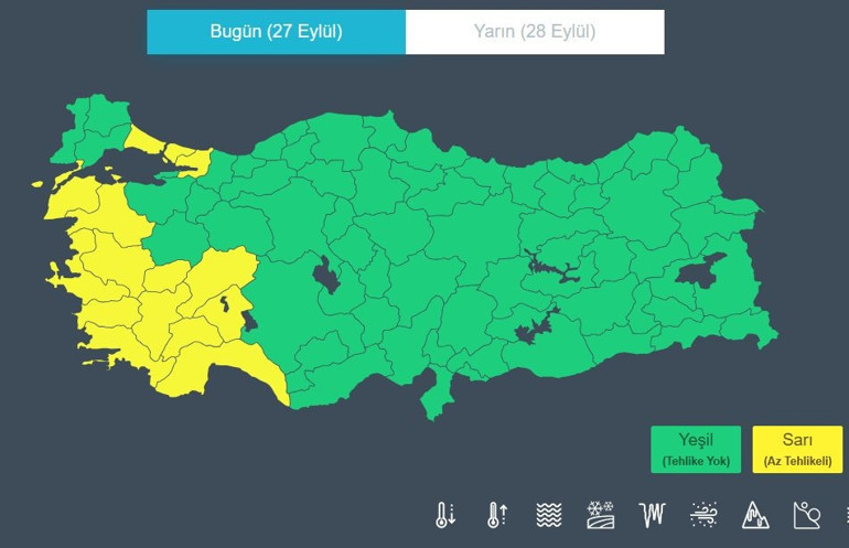 Bu illerde yaşayanlar dikkat: Meteoroloji sarı kodla uyardı Sağanak dalgası geliyor; günlerce sürecek