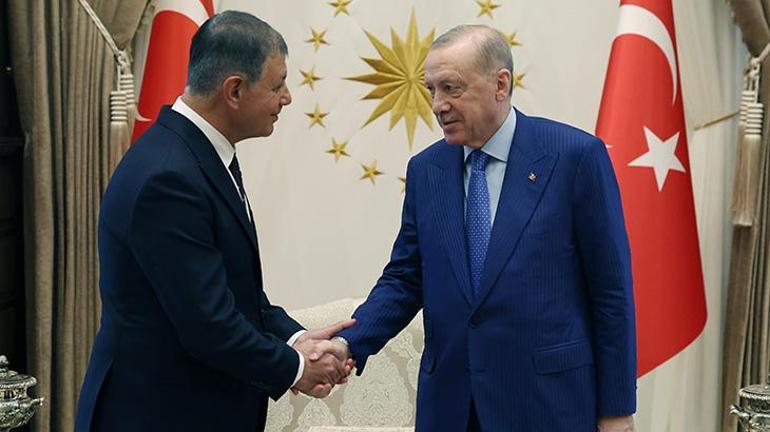 Cumhurbaşkanı Erdoğan İzmir Büyükşehir Belediye Başkanı Tugay'ı kabul etti