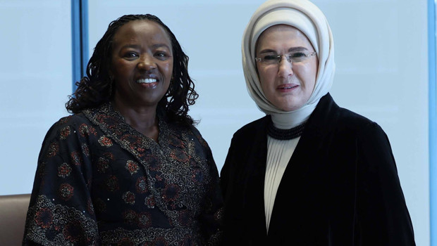 Emine Erdoğan, Kenya Cumhurbaşkanı’nın eşi Rachel Ruto ile görüştü