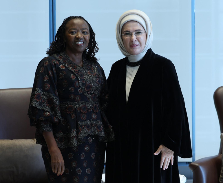 Emine Erdoğanın ABD temaslarında ana gündem: Çocuklar, iklim ve kalkınma