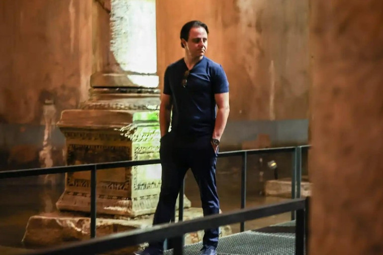 F1in efsane pilotu Felipe Massa İstanbulun tarih ve gastronomisine hayran kaldı