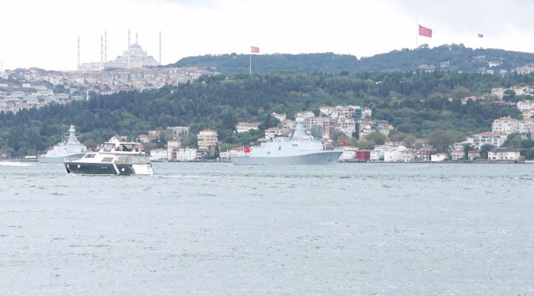 İstanbul Boğazında görkemli geçit: Preveze Deniz Zaferi 488inci yıl dönümünde kutlandı