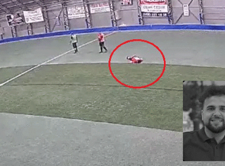 Kayseri’de halı sahada kahreden ölüm