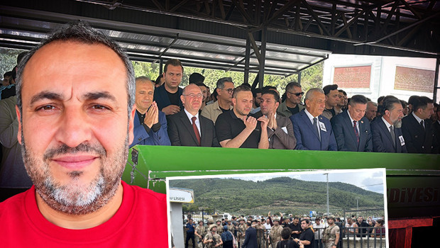 Okul bahçesinde yeğeni tarafından öldürülmüştü: Mehmet öğretmen toprağa verildi