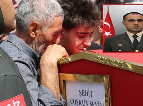 Şehit Coşkun Sevim’e son görev! Cenazesinde gözyaşları sel oldu