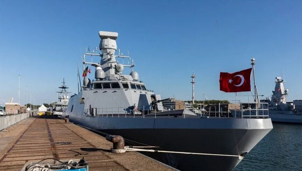 TCG Burgazada korveti NATO Daimî Deniz Görev Grubu-2’ye katıldı