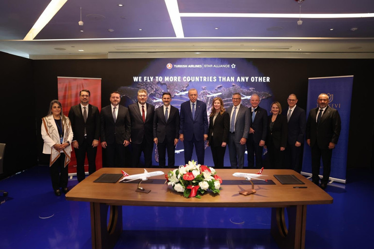 THY ile Boeing arasında 150 adet uçak siparişi anlaşması