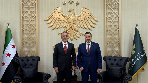 Türkiye’nin Şam Büyükelçisi Yılmaz, Suriye Eğitim Bakanı Turko ile eğitim alanındaki işbirliğini görüştü