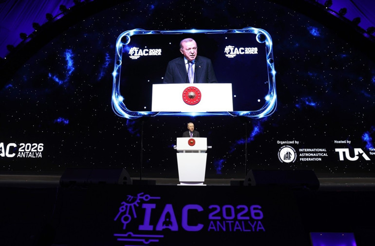 77. Uluslararası Uzay Kongresi | Cumhurbaşkanı Erdoğan: Engellere rağmen mesafe aldık