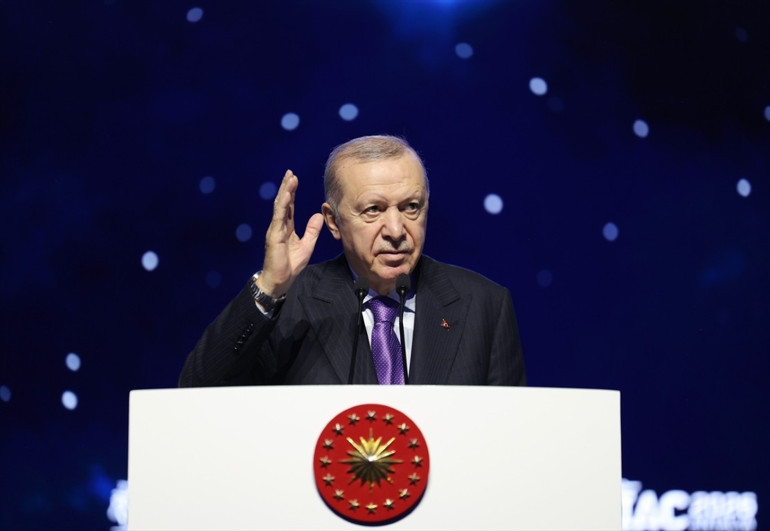 77. Uluslararası Uzay Kongresi | Cumhurbaşkanı Erdoğan: Engellere rağmen mesafe aldık