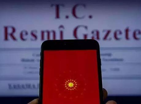 Bazı atama ve görevden alma kararları Resmi Gazete’de