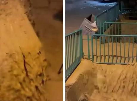 Kocaeli’de sağanak su baskınlarına neden oldu 2 Kocaeli’de sağanak su baskınlarına neden oldu