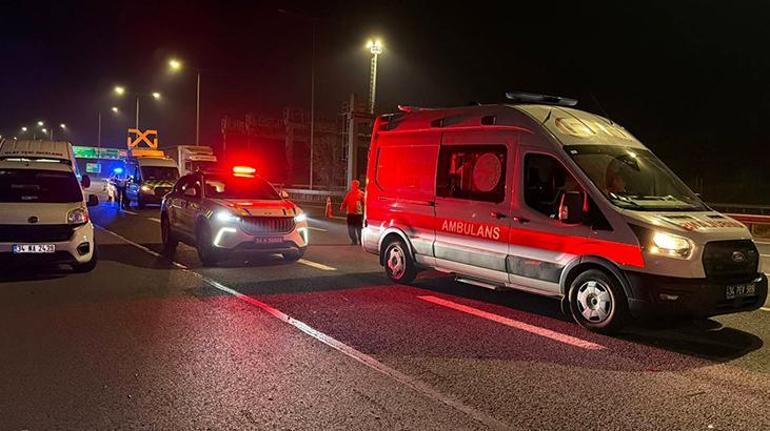 Kuzey Marmara Otoyolu'nda feci kaza! Yola savrulan sürücü hayatını kaybetti