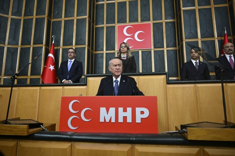 MHP Grup Toplantısı Devlet Bahçeli: Cumhurbaşkanı Erdoğan bir kez daha aday olmalıdır