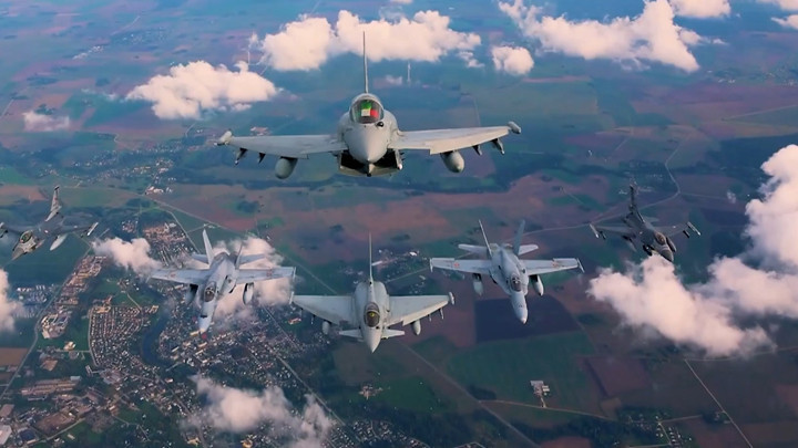 Milli Savunma Bakanlığı: 2 adet F-16 uçağımız Litvanya’daki medya gününe katıldı 2 Milli Savunma Bakanlığı: 2 adet F-16 uçağımız Litvanya’daki medya gününe katıldı