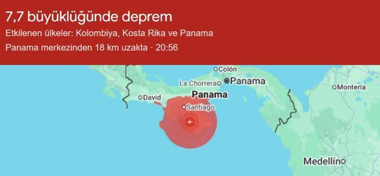 Panama'da 7,7 büyüklüğünde şiddetli deprem! Pasifik kıyılarına tsunami uyarısı yapıldı 3 Panama'da 7,7 büyüklüğünde şiddetli deprem! Pasifik kıyılarına tsunami uyarısı yapıldı