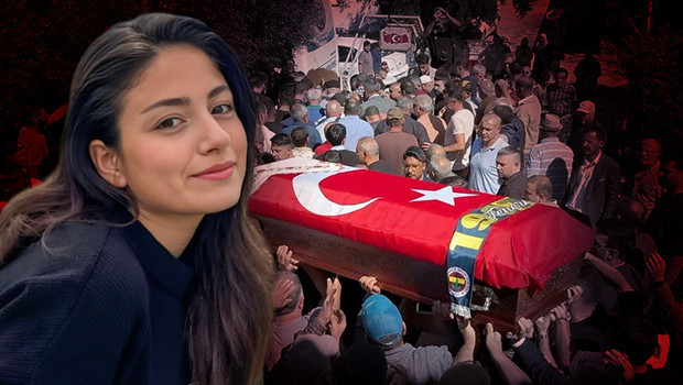 Portekiz’de hayatını kaybeden Melek, memleketinde son yolculuğuna uğurlandı