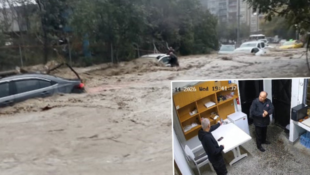 Sel felaketinde kaybolan Ahmet Derin ve Haşim Ciritoğulları’nın son görüntüleri ortaya çıktı