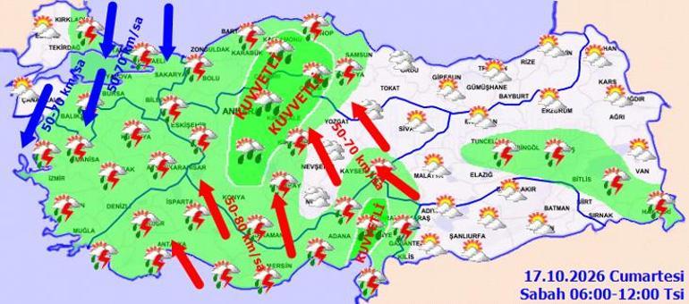 SON DAKİKA | İçişleri Bakanlığı uyardı! Cumartesi gününe dikkat; İstanbul ve birçok ilde 'sel' alarmı 4 SON DAKİKA | İçişleri Bakanlığı uyardı! Cumartesi gününe dikkat; İstanbul ve birçok ilde 'sel' alarmı