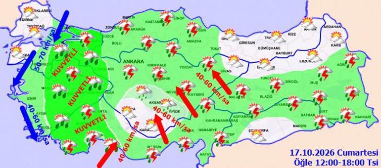 SON DAKİKA | İçişleri Bakanlığı uyardı! Cumartesi gününe dikkat; İstanbul ve birçok ilde 'sel' alarmı 5 SON DAKİKA | İçişleri Bakanlığı uyardı! Cumartesi gününe dikkat; İstanbul ve birçok ilde 'sel' alarmı
